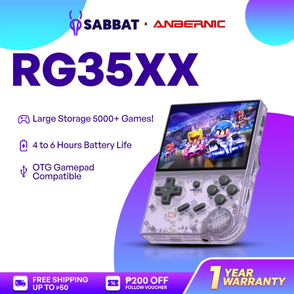 CLEARANCE] Anbernic RG35XX Handheld Game Console 64/128G Storage