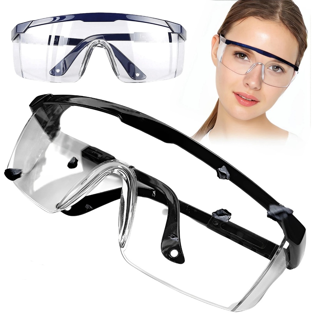 Anti-Splash Work Safety Glasses Eye Protecting Lab Goggles Protective ...