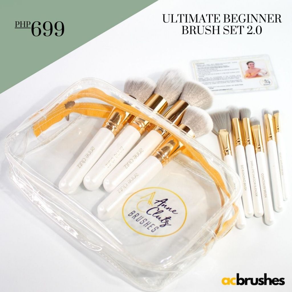 Anne Clutz Ultimate Beginner Brush Set V 2.0 Old Logo Shopee Philippines
