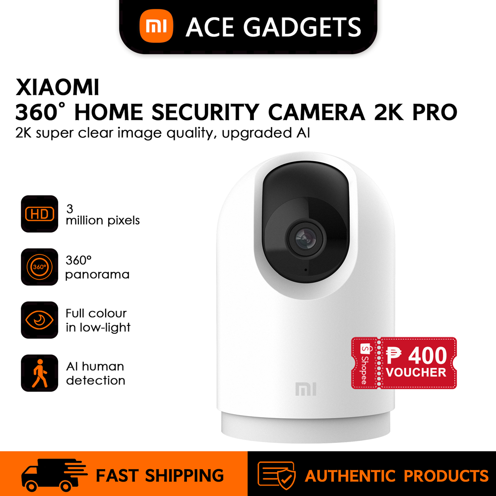 Xiaomi Mi 360 Degrees Home Security Camera 2K Pro 3MP Low Light Full