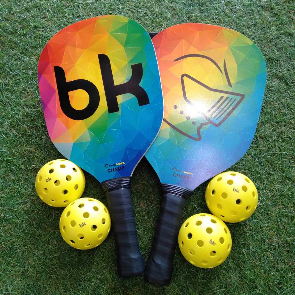 BK CHAMP Pickleball Set Paddle with 4 Balls | Shopee Philippines