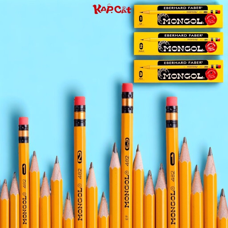 KAP.CAT ORIGINAL MONGOL PENCIL(12pcs) SCHOOL SUPPLIES | Shopee Philippines