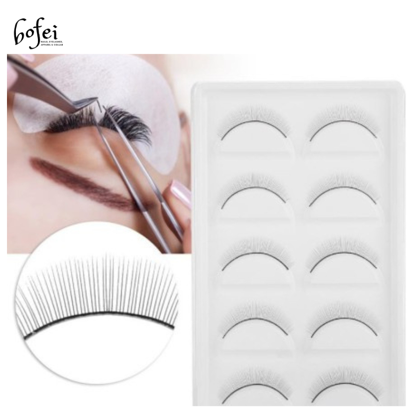 FDVU | 5 Pairs False Eyelashe Training Lashes for Beginners Eyelash ...