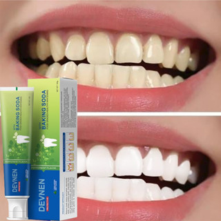 DEVNEN Whitening Peppermint Toothpaste Baking Soda Toothpaste For Food ...