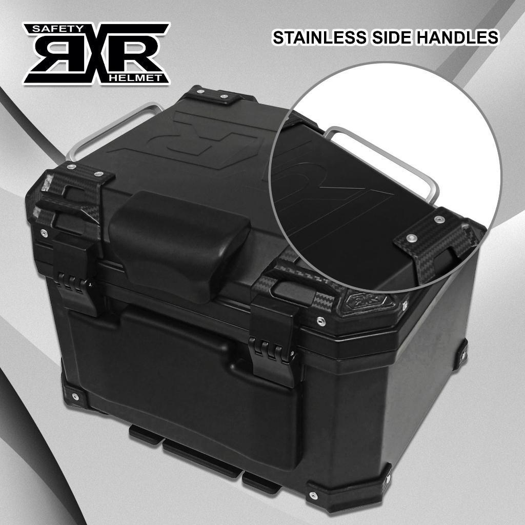 KAWASAKI CT100 B BLACK Compartment Box Helmet Box TOP BOX With Back ...