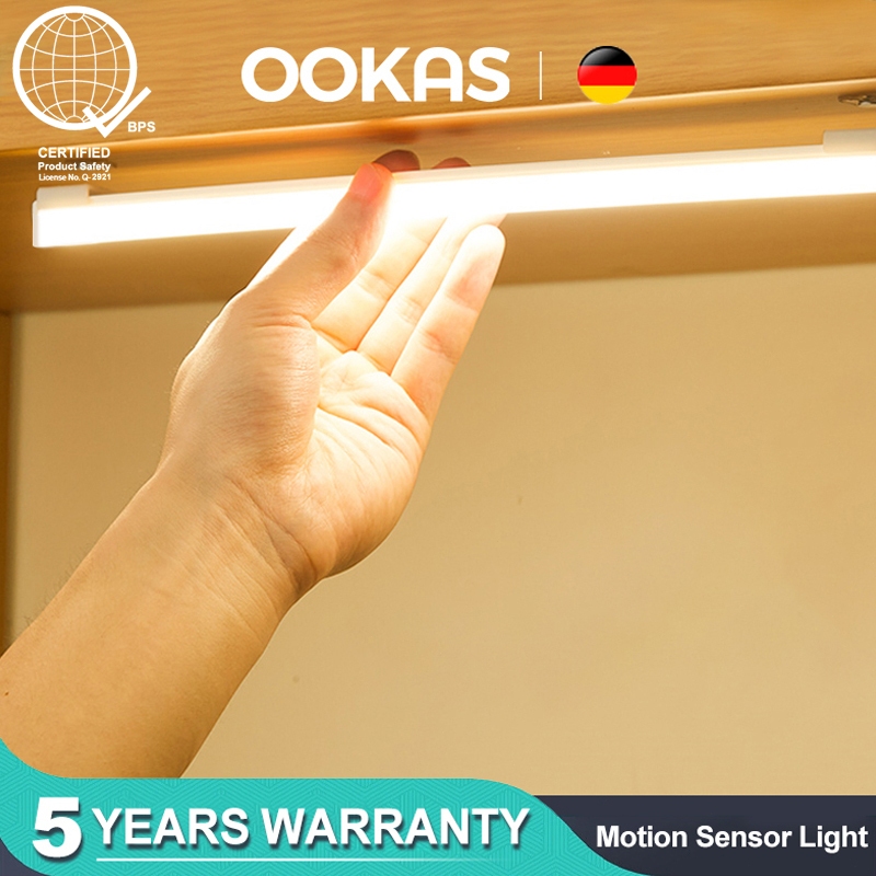Magnetic Locker Light 2 Pack , LED Motion Sensor Light With 4