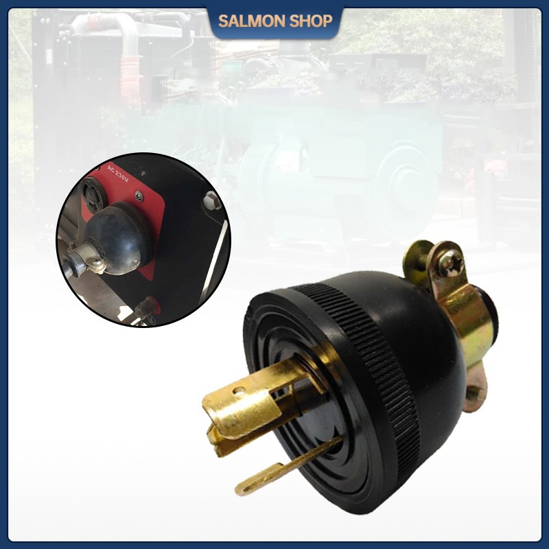 Anti Loose Generator Plug Three-pole US Plug GX160 168f/170f 2.5KW 250V ...