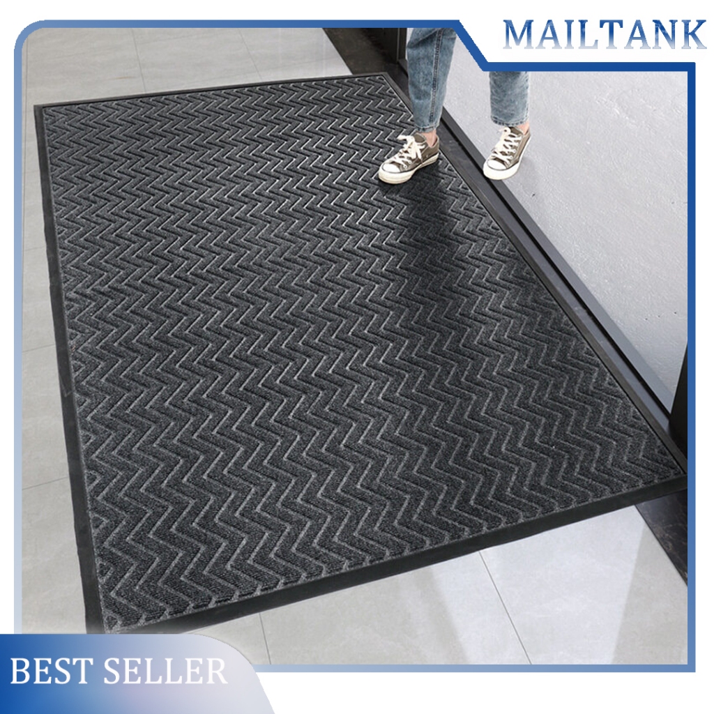 Entrance Outdoor ront RubResistant Rubber Dust Removal Mat