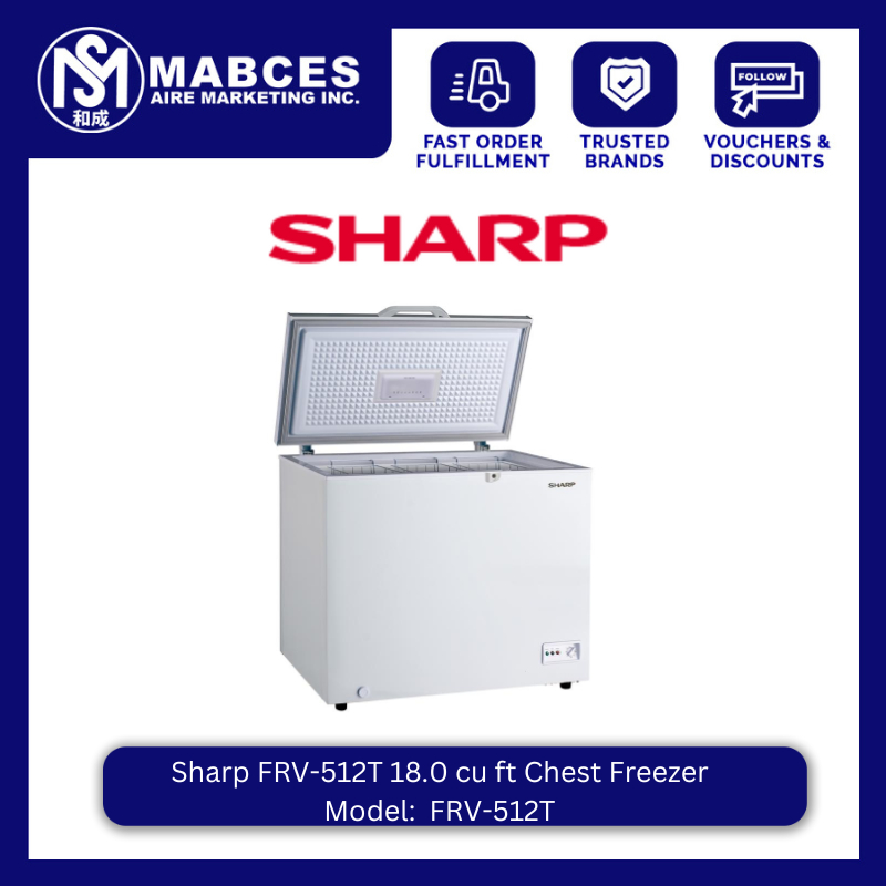 Sharp FRV-512T 18.0 cu ft Chest Freezer | Shopee Philippines