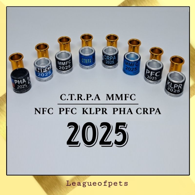 2025 MMFC CTRPA NFC CRPA PHA KLPR pigeon ring comring (1pc