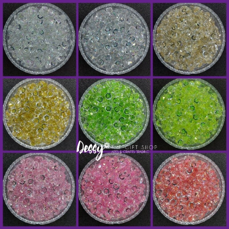 4mm Rhinestones - Galaxy Colors 1 tsp Approx. 180-200 pcs per pack ...