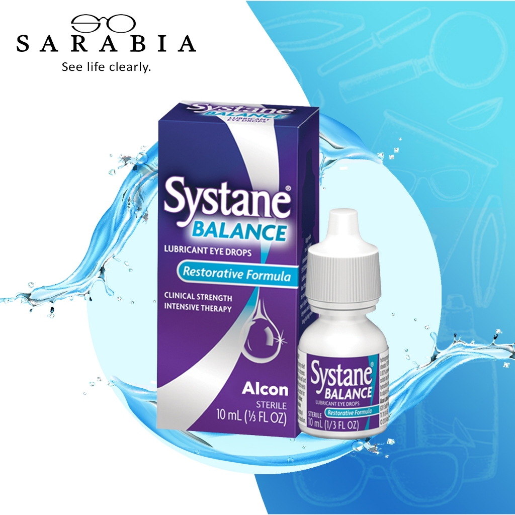 ALCON Systane® Balance 10ml Lubricant Eye Drops (expiry date 1/2025