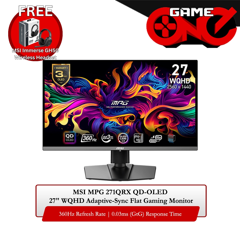 MSI MPG 271QRX QD-OLED 27