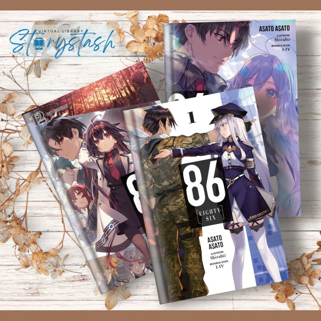 86 Eighty Six Light Novel Volume 1-12 - Asato Asato 