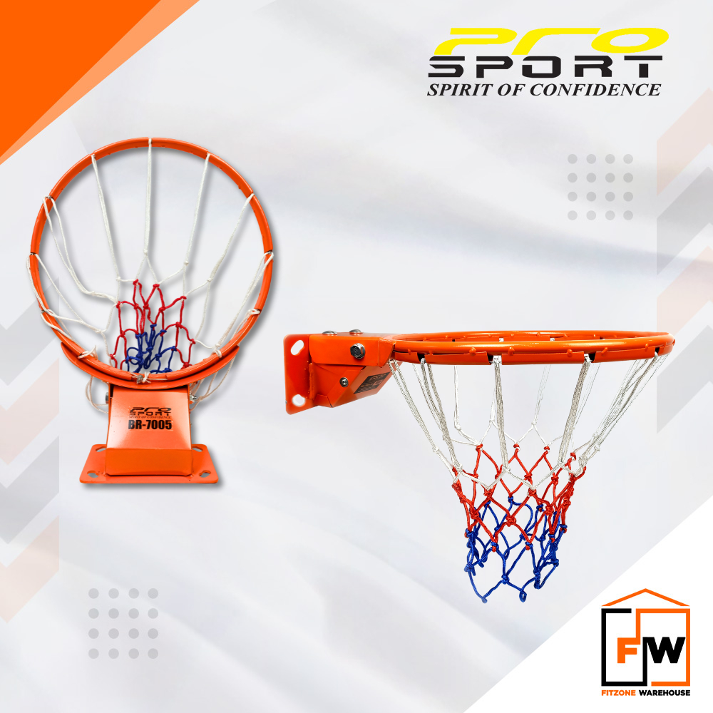 Pro Sports 7005 Basketball Goal Ring Heavy Duty with Net & Cable ...
