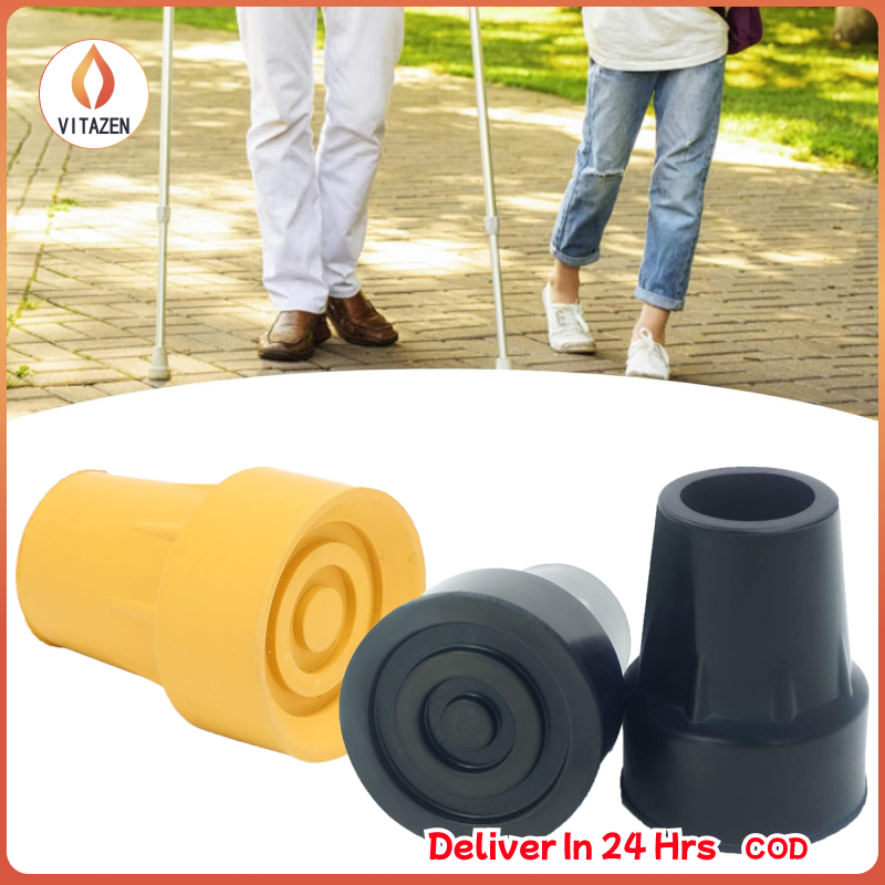 4pcs Walking Cane Tips Crutch Ferrules Rubber Walking Cane Rubber Ends