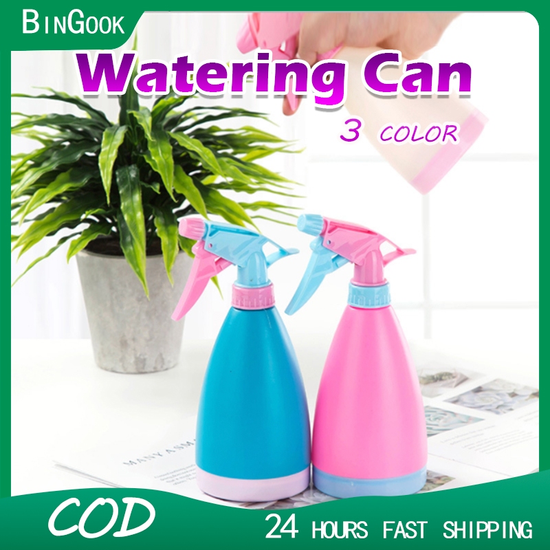 500ML Hand-press Watering Can Spray Bottle Portable Watering Pot ...