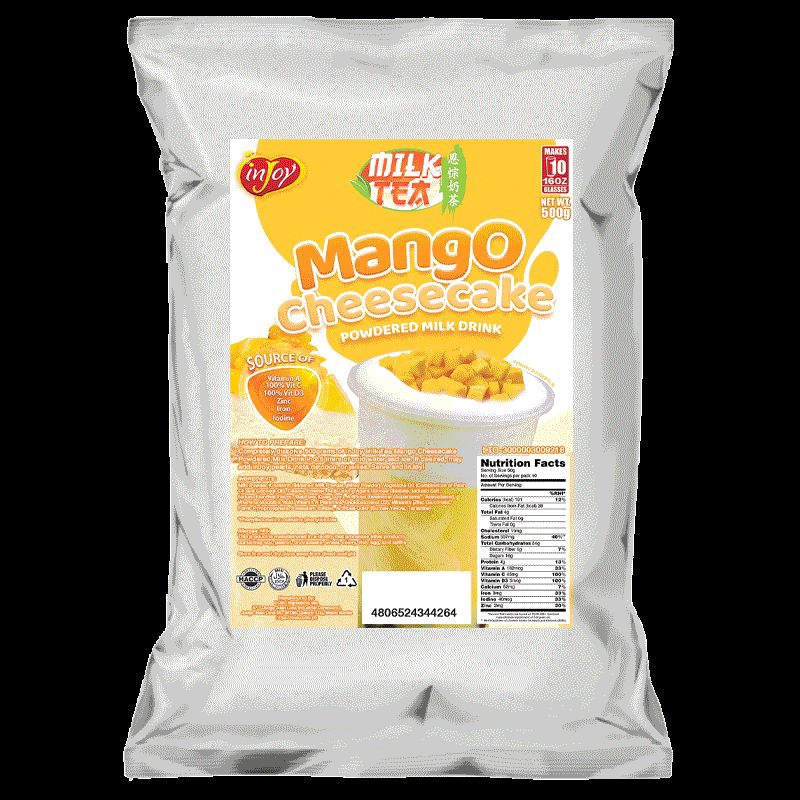 inJoy Milktea Mango Cheesecake Powder 500g | Shopee Philippines