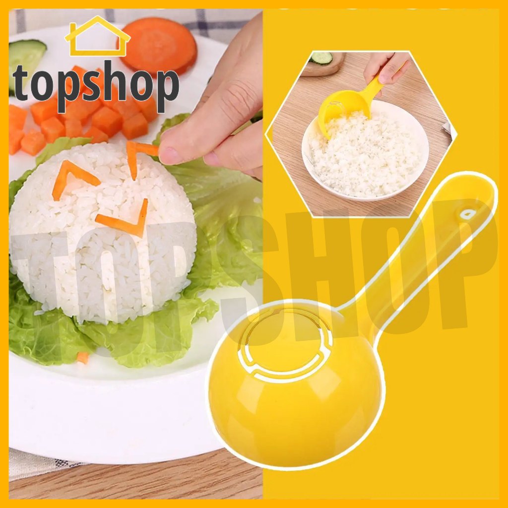 TOPSHOP 1pc Rice Scoop Mold Non-stick Fashion Creative Sushi Mold Rice ...