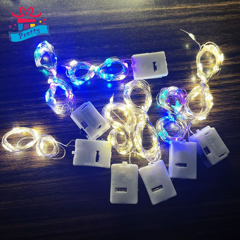 Battery Included 3 Modes 1/2/3M LED Light String Fairy Light Battery ...