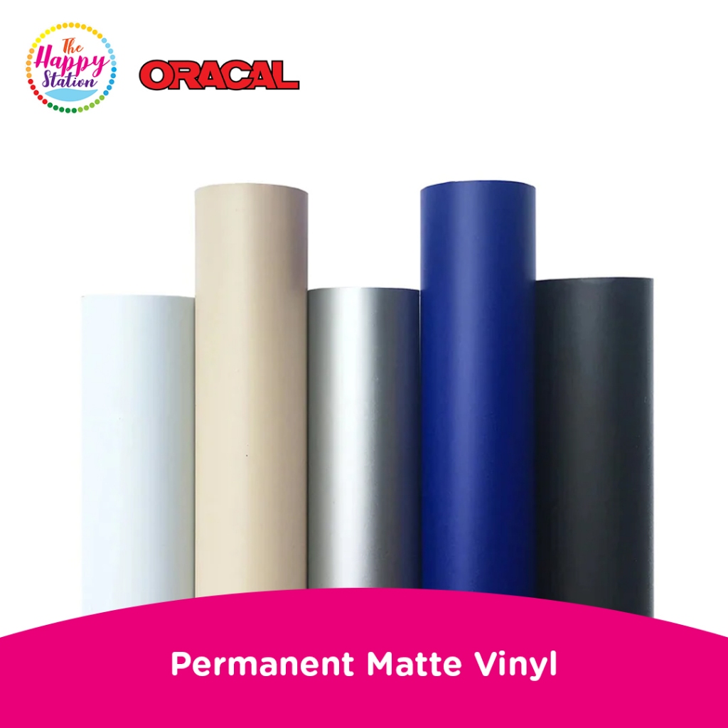 ORACAL | 651 Permanent Matte Adhesive Craft Vinyl Sticker | Shopee ...