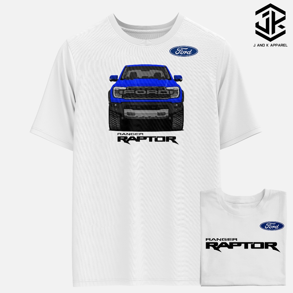 Ford Ranger Raptor Next Gen Car Shirt Bundle Promo - Blue | Shopee ...