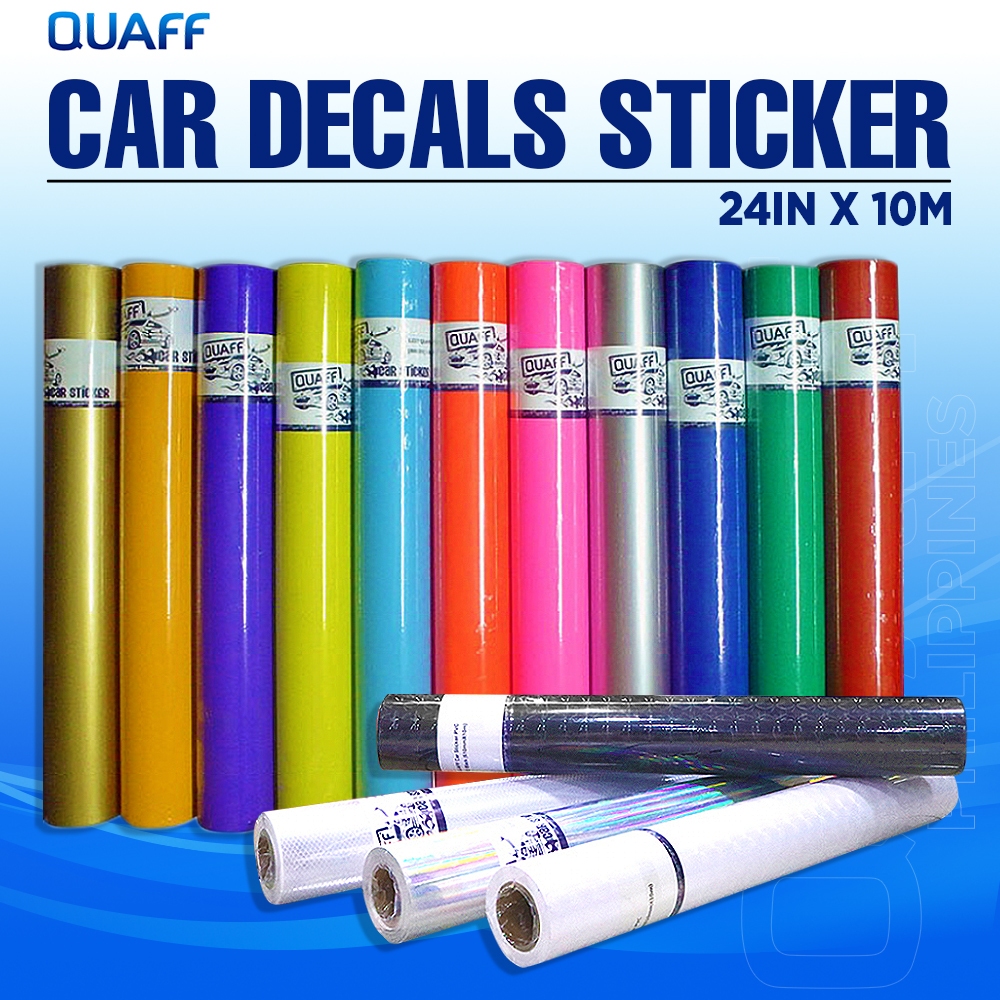 QUAFF Car Sticker 24inches x 10meters (Decals for Motors and Cars ...