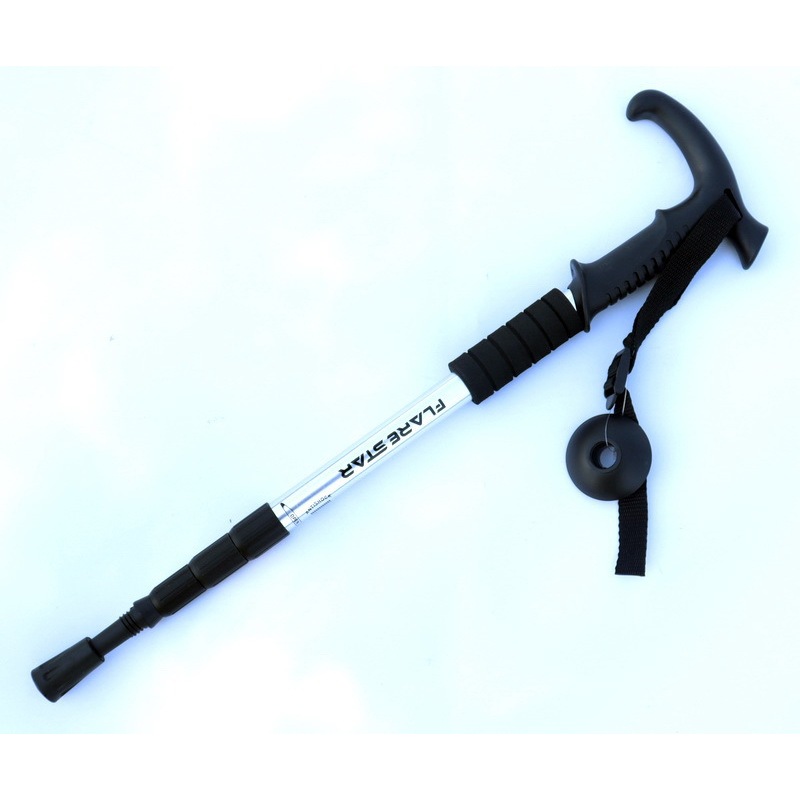 UNI ACE Outdoor trekking pole cane telescopic stick straight handle ...