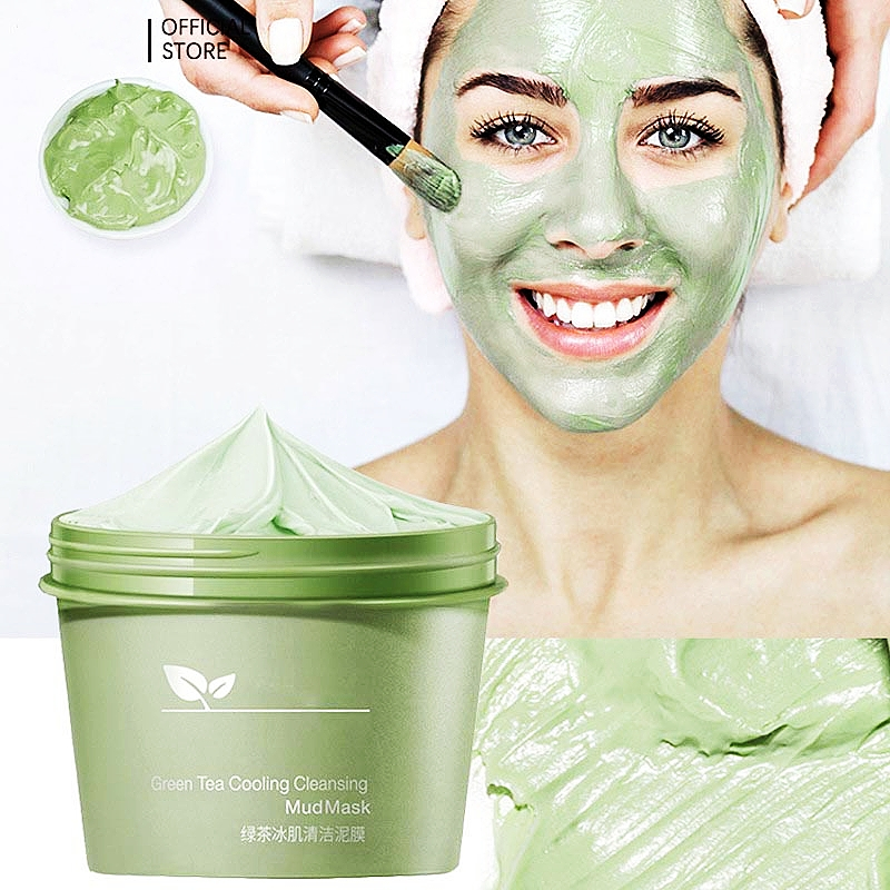 Green Tea Cleansing Solid Mask Acne Cleansing Beauty Skin Green Tea
