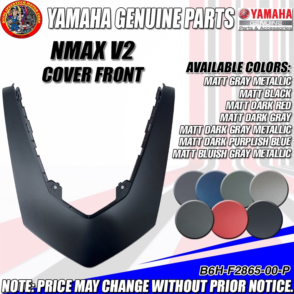 NMAX V2 2020 COVER FRONT (YGP) (GENUINE: B6H-F2865-00) | Shopee Philippines