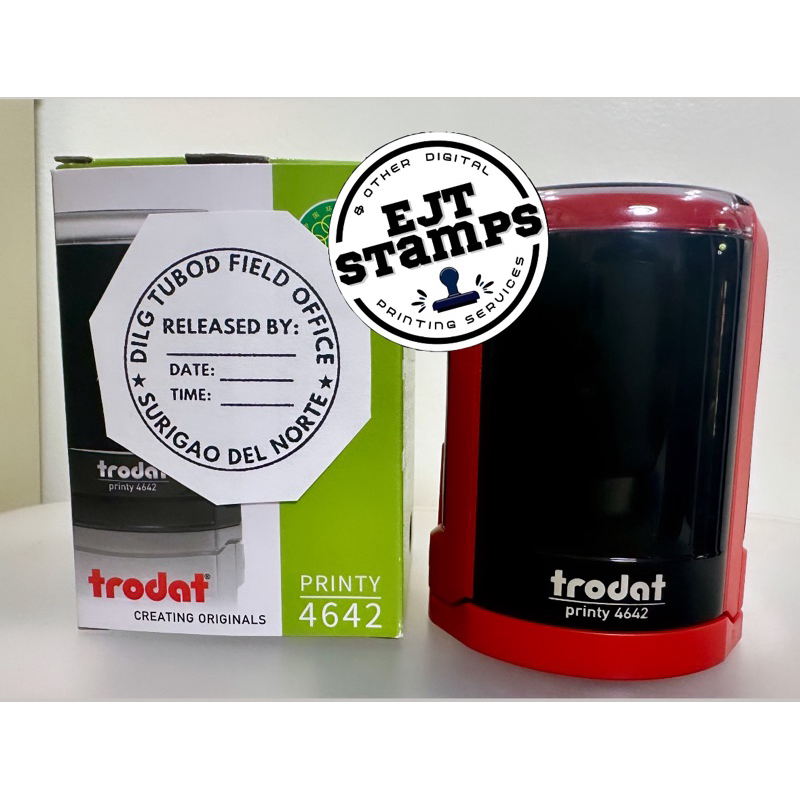 Trodat Printy 4642 Rund : Siegelstempel Trodat Printy 4642 – HUQC