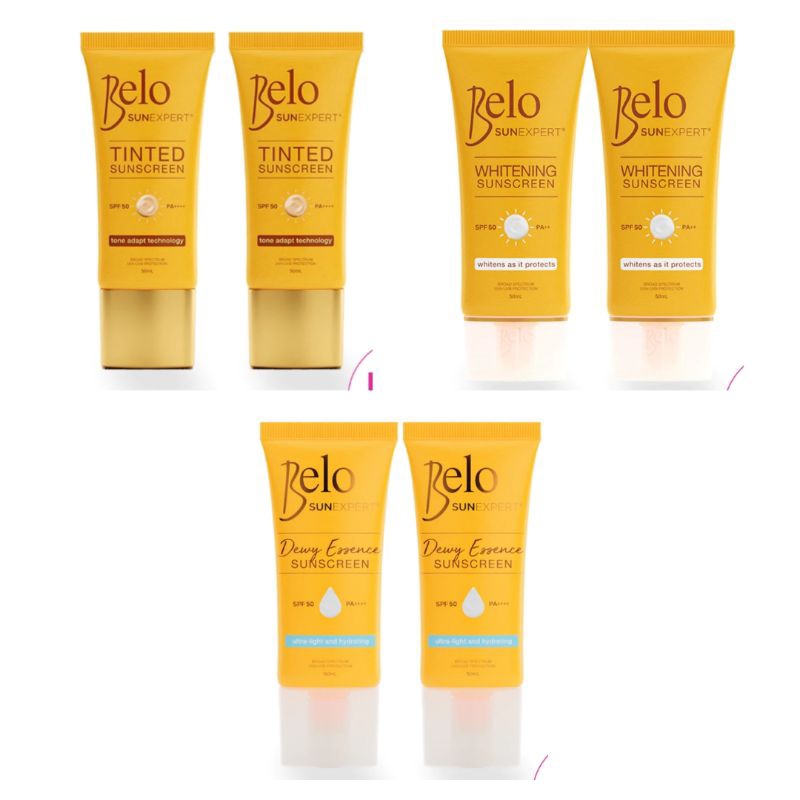 Belo SunExpert Sunscreen SPF50 PA++++ 50ml (BUY 1 TAKE 1) | Shopee ...