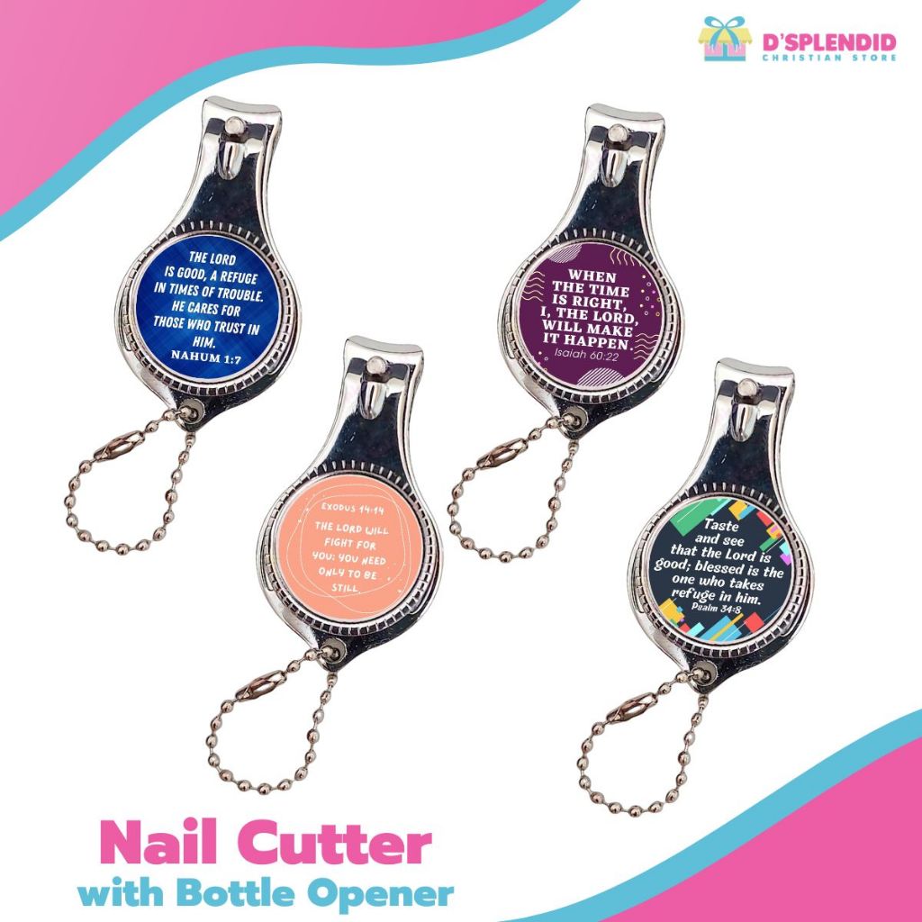 Nail Cutter Bible Verse Christian Souvenir Church Anniversary Giveaway ...
