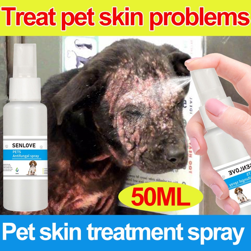 Dog Spray For Skin Disease Pet Anti fungal Spray Gamot Sa Galis Ng Aso ...