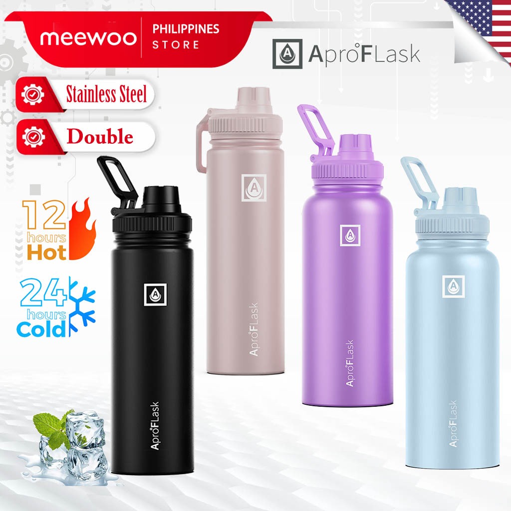 Apro°Flask 22oz/32oz Tumbler Hot And Cold Vacuum Insulated Water Bottle ...