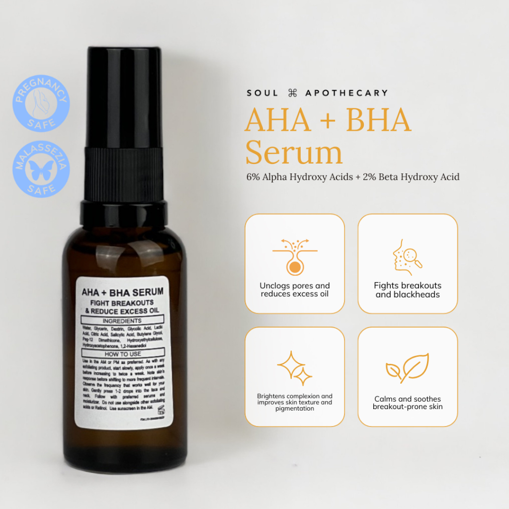 SOUL APOTHECARY: AHA + BHA Serum | Shopee Philippines