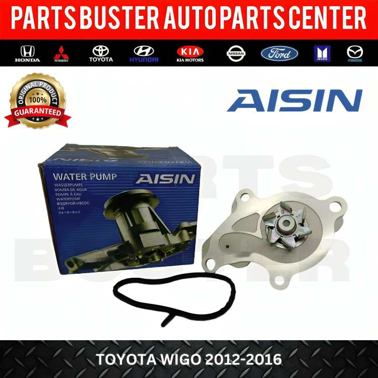 AISIN Water Pump Assembly for Toyota Wigo 2012-2016 (WPT-611V) | Shopee ...