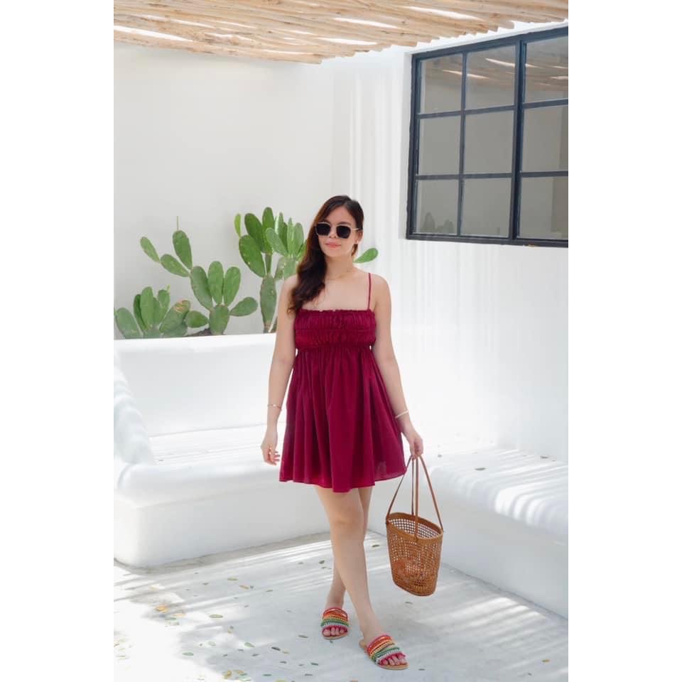 Anya Garterized Mini Dress | Shopee Philippines