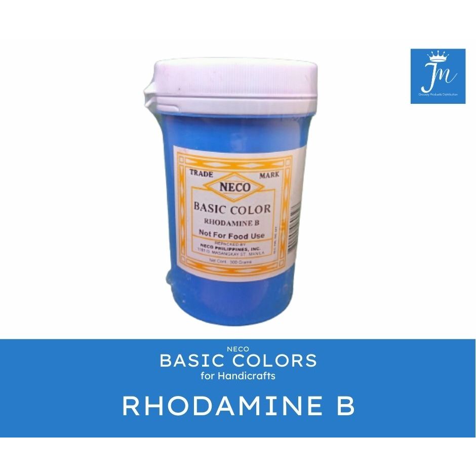 NECO Rhodamine B Basic Color 300gms Used in Handicrafts, NOT for food ...