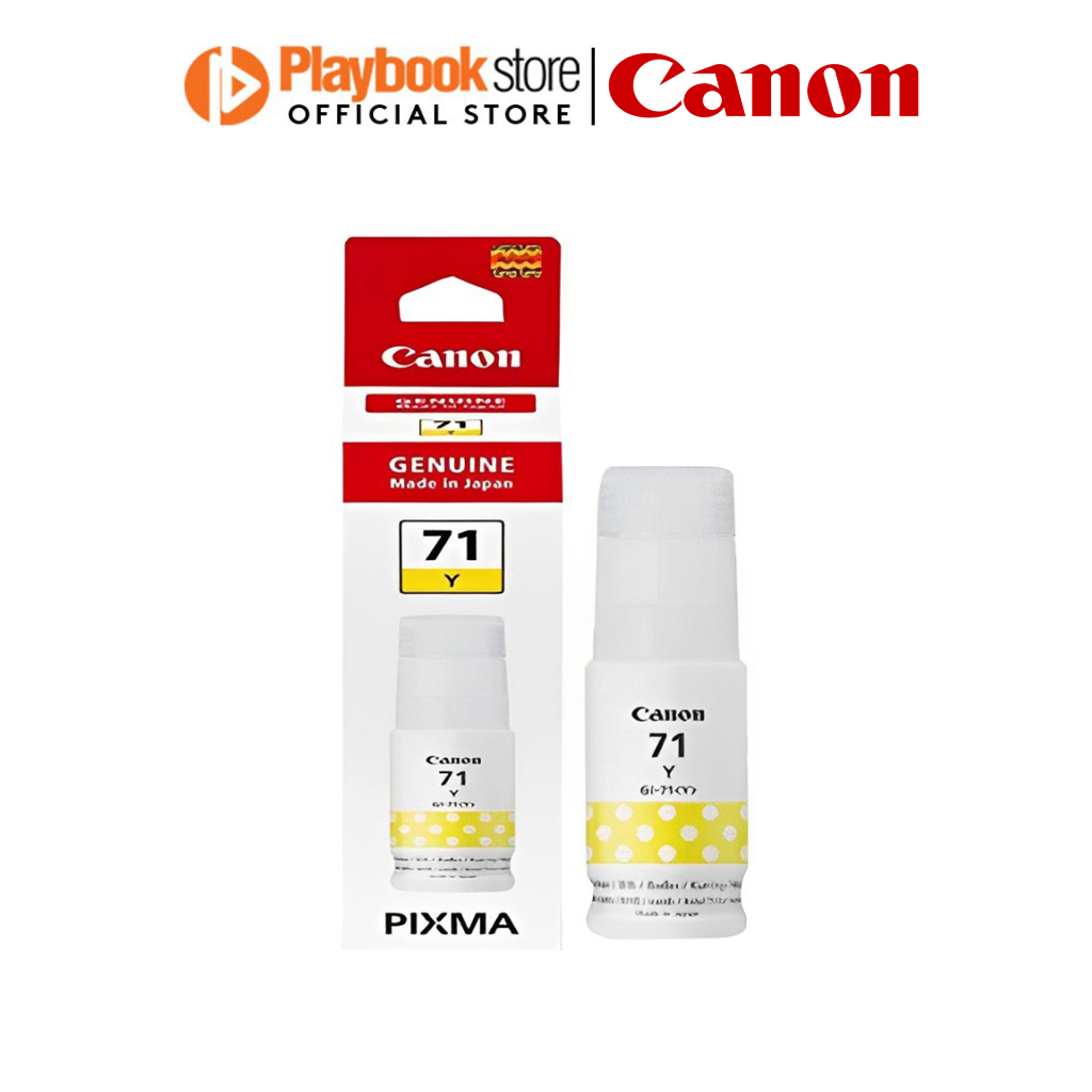 Canon Pixma GI71 Yellow 135 ml Cartridge Ink Bottle for G1020, G2020, G3020, G2060 and G3060