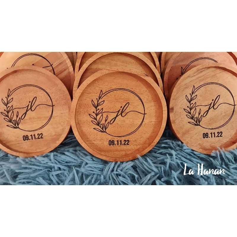 PREMIUM RAW MATERIAL: WOODEN COASTER (MAHOGANY) | Shopee Philippines