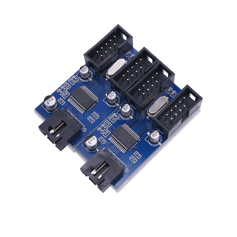 Motherboard 9 pin USB multiplier 1-to-4 1-to-2 expansion card splitter ...