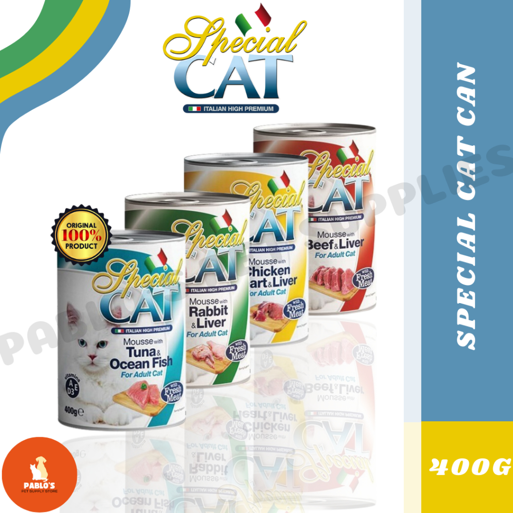 Special Cat Can Cat Food 400g Canned Monge wet food | Shopee Philippines