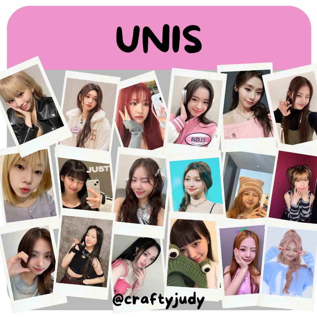 UNIS KPOP Print Sets | CRAFTYJUDY | Shopee Philippines