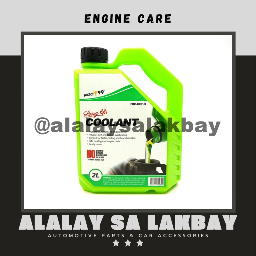 Pro 99 Radiator Coolant 2L | Shopee Philippines