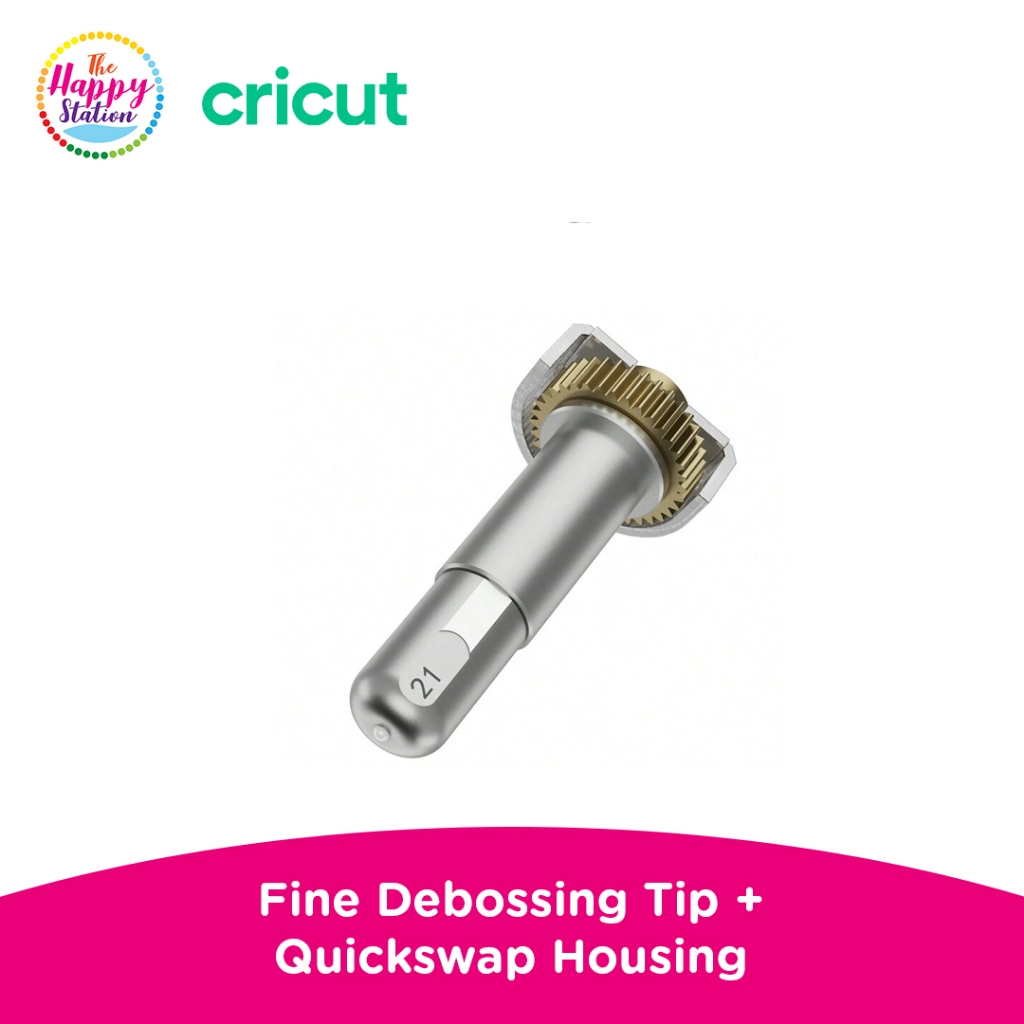 CRICUT Fine Debossing Tip + Quickswap Housing for Cricut Maker family