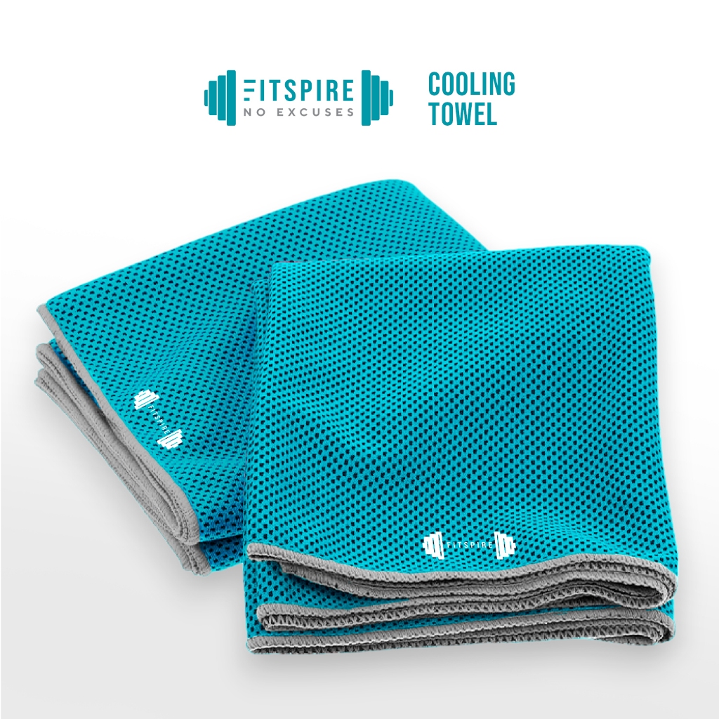 Fitspire Microfiber Cooling Towel Set Of 2 Premium Pva Fabric 30x100 Cm ...