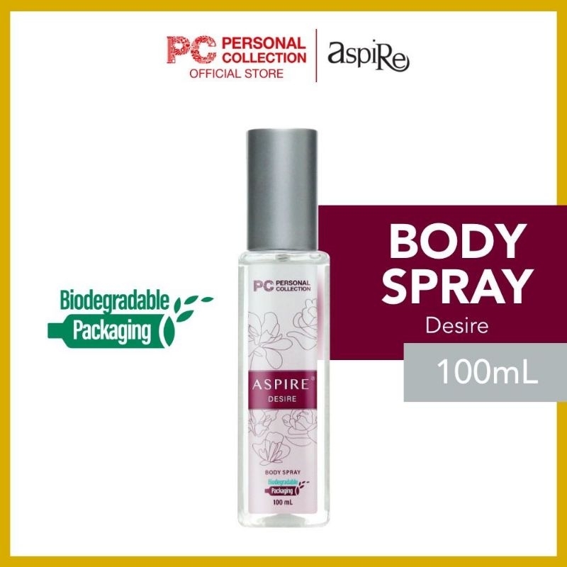 Personal collection ASPIRE 100ml body spray | Shopee Philippines