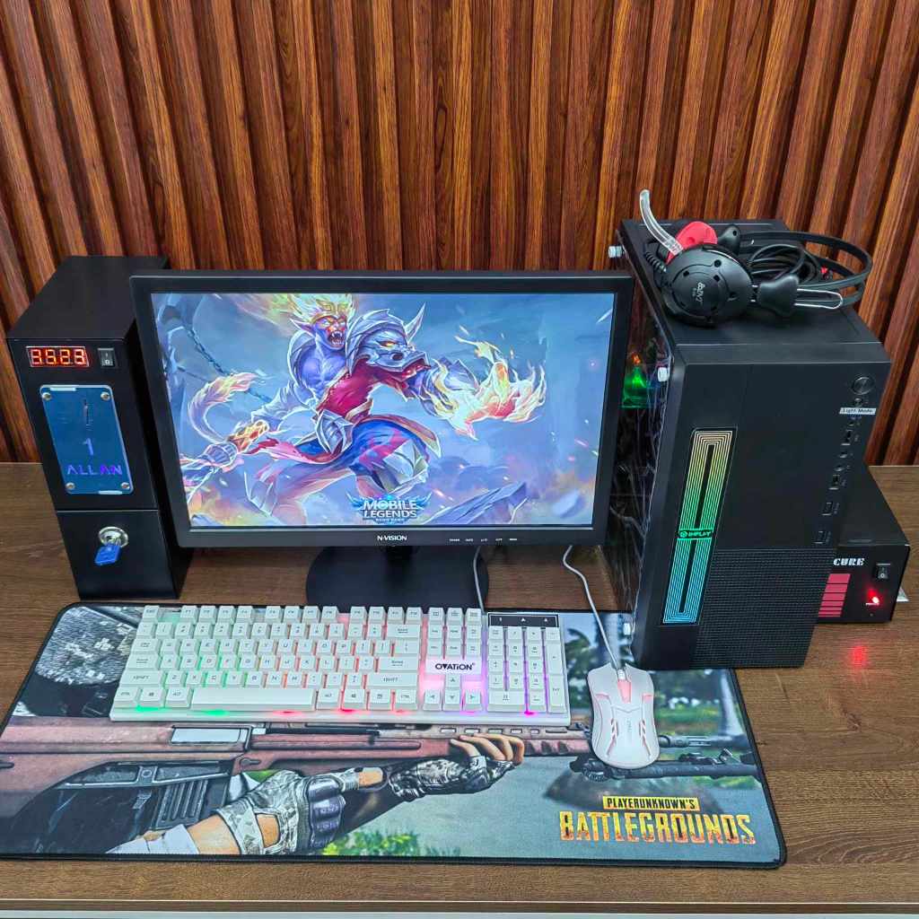 BRANDNEW SINGLE PISONET RYZEN 3 2200G 8GB DDR4 120GB SSD 19 INCHES ...