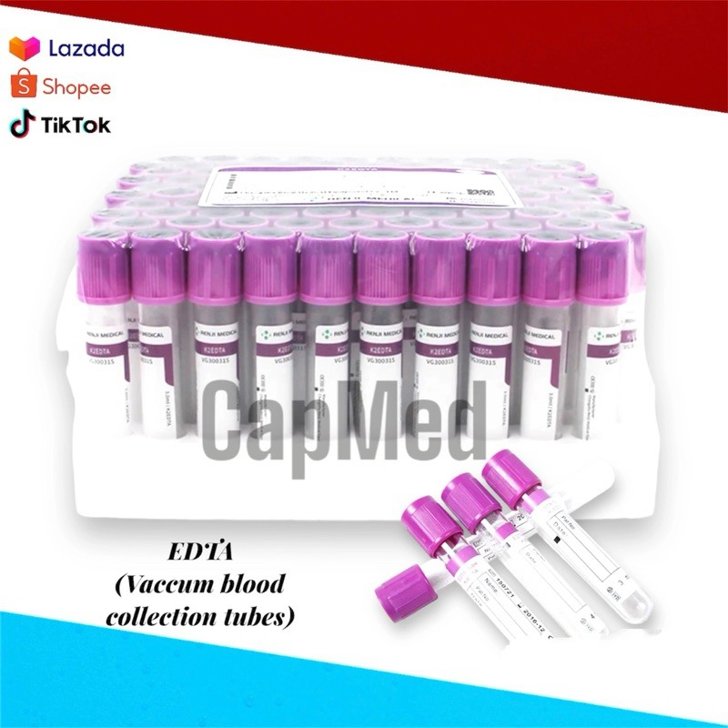 EDTA tubes - blood collection tubes - purple top tubes 2ml 3ml 5ml 10ml ...